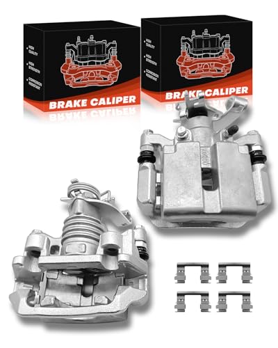 Image of TOVASTY 2PC Set Brake Caliper Left & Right Rear Side Set Compatible With Malibu 2004-2012, Cobalt 2005-2008, HHR 2008-2010, Pursuit 2006