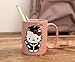Silver Buffalo Sanrio Hello Kitty Graduation Wax Resist Pottery Ceramic Mug, 17.5 Ounces