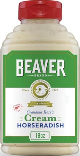 Beaver Hot Cream Horseradish, 12 oz
