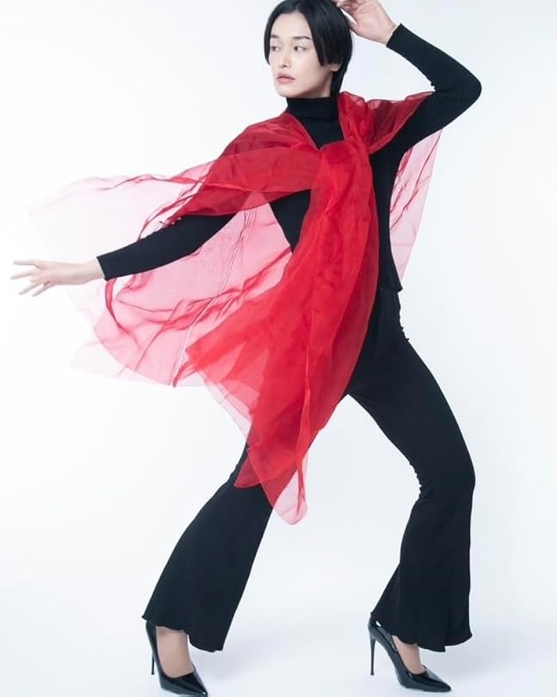 ☆新品　ヒグチユウコ　リバティ風ストール　日本製 子羊のウール リバーシブル大判ストール 70x200cm 厚手マフラー