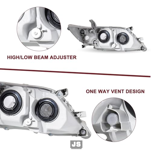 Image of JSBOYAT Headlight Assembly Fits for 2010 2011 Toyota Camry SE /LE /XLE /Base