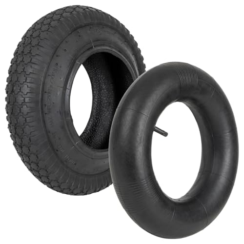 Schubkarren-Reifen mit Schlauch 400x100, Ersatzreifen