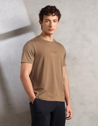 Image of U.S. Polo ASSN. Mens PE005 Premium Supima Cotton Breathable Lounge T-Shirt
