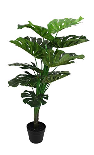 Preisvergleich Produktbild FRANK FLECHTWAREN Kunstpflanze Philodendron