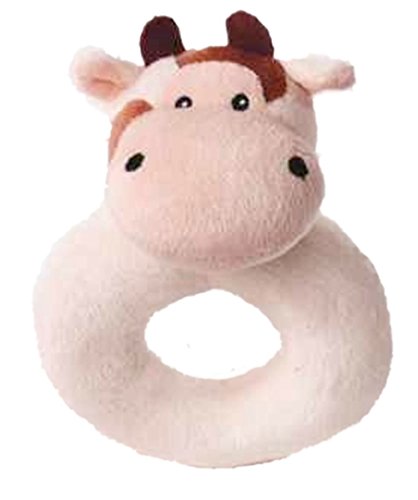 Preisvergleich Produktbild Inware 7945 - Rassel Kuh Millie, beige / braun