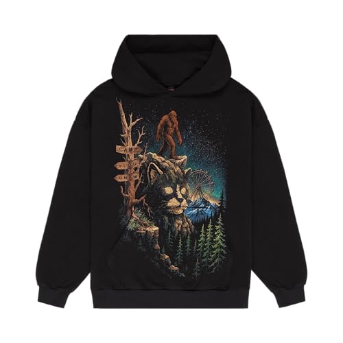 Camp Flog Gnaw Official Mount Killcat Lineup Hoodie Black