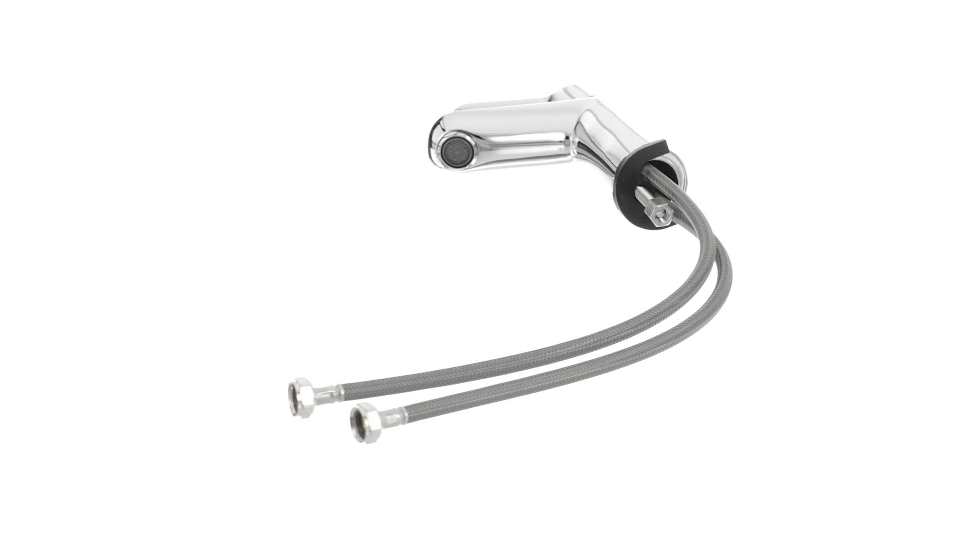 Miscelatore Monocomando GROHE BauEdge Per Lavabo - Cromo StarLight, Con Scarico A Saltarello E Tecnologia EcoJoy - Foto 3