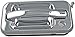 Dorman 91191 Front Driver Side Exterior Door Handle Compatible with Select Hummer Models, Chrome