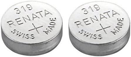 Batterie Renata 319 Per Orologio - 2 Pezzi Da 1.5V Ad Ossido D'Argento, Made In Switzerland - Foto 5