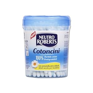 Neutro Roberts Cotoncini Wattestäbchen 100 Stück