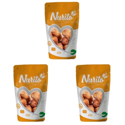 Image of Nurito Premium Dates (Yellow Dates /Khajoor, 500 Gm), Fresh (Pack of 3)