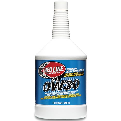 Aceite motor fully synthetic SAE 0W30 Red Line 1 cuarto miniatura 2