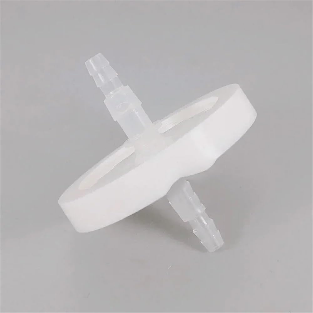 1/2/5/10 sztuk filtrów PTFE do filtracji 50 mm/0,22 um/Connect Φ4 mm filtr PTFE do filtracji (5 szt.)