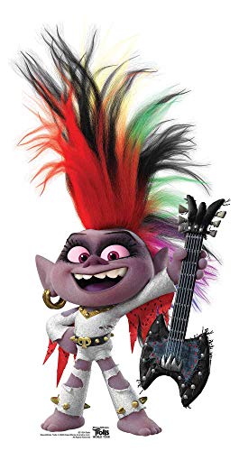 Star Cutouts-SC1504 Barb Trolls World Tour Lifesize-Figura Decorativa (cartón, 94 x 50...