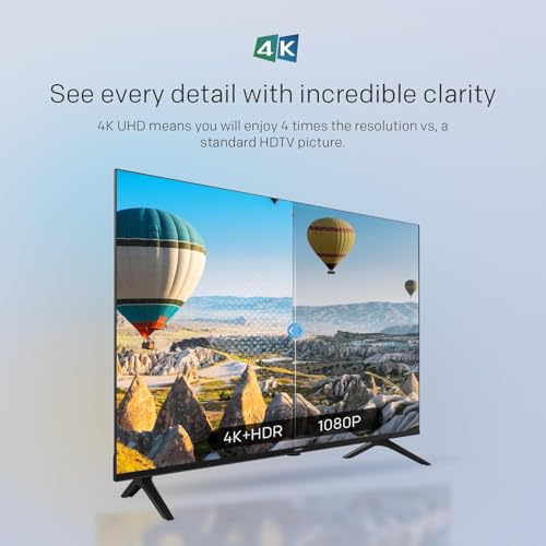 Image of Skyworth 50-Inch UE7600 Series LED 4K UHD Google TV, HDR10, Dolby Audio, Bezel-Less Design, Ultra-Slim, Bluetooth Remote, Smart TV with Chromecast and Google Assistant Built-in (50UE7600, 2023 Model)