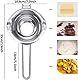 JOYIT 1000ml Schokofondue Schmelztopf, Edelstahl 304 Wachsschmelztopf, Wasserbad Topf für Schokolade Schmelzen, Wasserbad Schmelzschale für Zucker Butter Käse Karamell