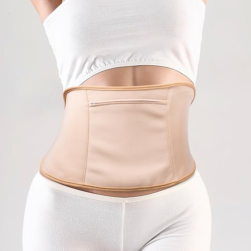 Castor Oil Packs Belly,Castor Oil Packs for Liver Detox, Less Mess Made of Organic Cotton Flannel & Waterproof PUL, Reusable Massage Castor Oil Pack Kit with Anti Oil Leak Design (Oil Not Included)