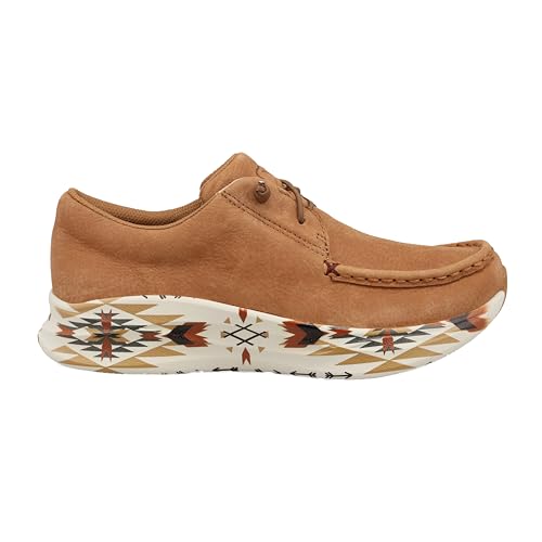 Image of Twisted X Women's Women's Feather X&Trade; Casual Shoes Moc Toe - WCAU013 6 M US Caramel