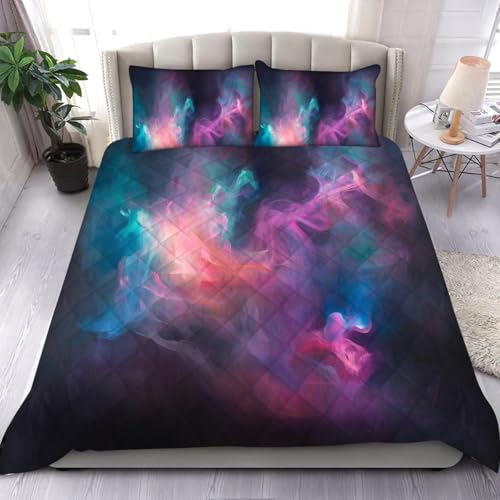 365CUSGIFTS Glow-in-The-Dark Pastel Comforter Set by Maya Thompson King Tropical