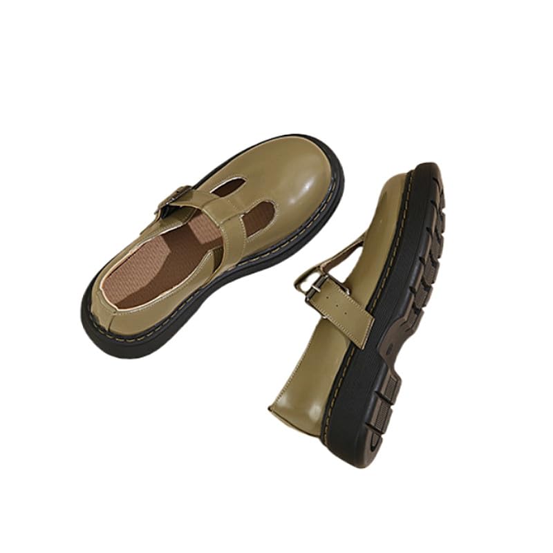 Chaussures Mary Jane robustes style Oxford avec bride ajustable