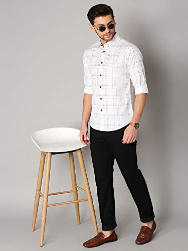 Image of Dennis Lingo Men's Cotton Slim Fit Shirt