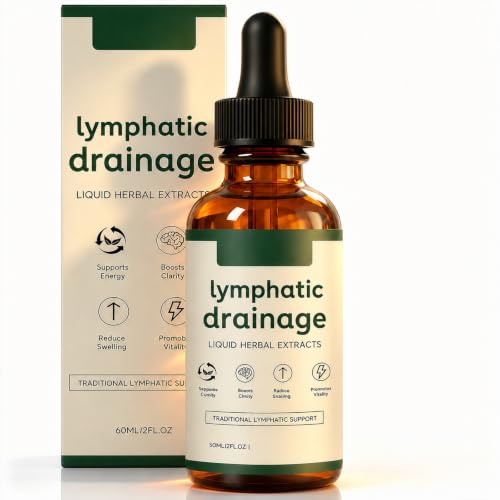 LymphaticDrainage 60ml Natural Formula Easy to Carry Suitable For Daily Use