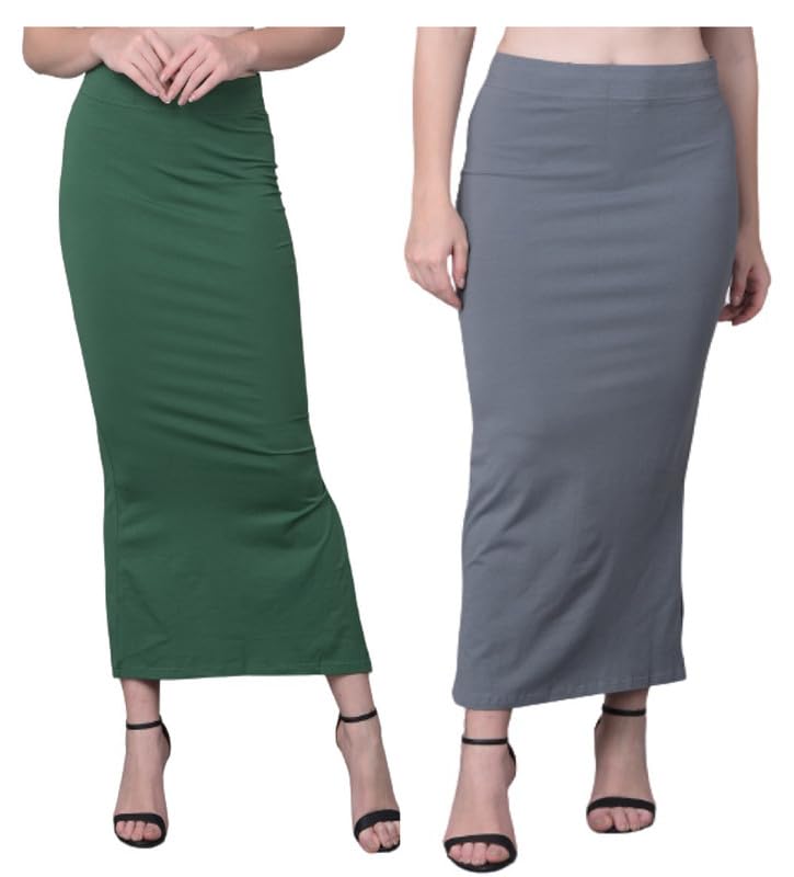 Image of Comfort Lady Women Cotton Blend Saree Shapewear /Saree Shapers Underskirt /Saree Petticoat