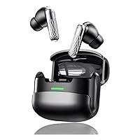 Fone De Ouvido Bluetooh Black, Sem Fio, Compatível Com Todo Celular, Cancelamento Ruído, Bateria Até 16 Horas de Uso, Microfone Para Chamadas, Controle Touch, Conecta no Notebook - Linha Premium