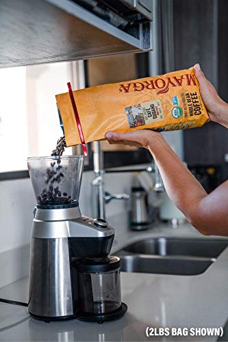 MAYORGA COFFEE CAFÉ CUBANO ROAST, 5lb Bag, the World's Smoothest Organic Coffee, Specialty-Grade, Non-GMO, Direct Trade, 100% Whole Arabica Beans