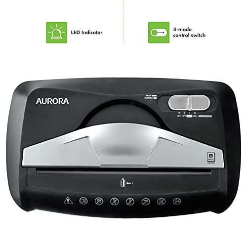 Aurora High Security Paper and Credit Card Shredder AU875XZ の商品画像 4