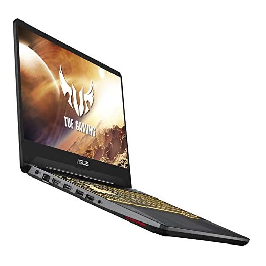 ASUS TUF505DT-AL087T PC Portable Gaming 15.6'' (AMD R5-3550H, RAM 8Go DDR4, 512Go PCIe SSD, Optimus NVIDIA GeForce GTX 1650 4Go, Windows 10) Clavier AZERTY Français