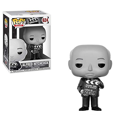 Funko Alfred Hitchcock Pop Figure Bundle with Protector Case & 1 Classic Sci-fi & Horror Movies Trading Card