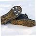 HONMEET Ice Cleats for Shoes and Boots Non- Crampons High-Strength Spikes for Walking Mountaineering and Ice Fishing Lightweight and Portable Design Secure Binding for All Footwear