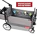 Radio Flyer Odyssey Collapsible Stroll N Wagon with Storage Bag, Light Gray