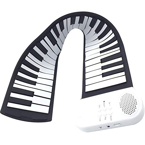 Piano roulé à la Main 49 Touche épais Clavier Rouleau Main Piano Femme Pliant Étudiant Main Piano Roll électronique Portable for Les Enfants débutants Convient pour la Maison et la Maternelle - Les Beatles, Paul McCartney, John Lennon, RIngo Starr, George Harrison Piano roulé à la Main 49 Touche épais Clavier Rouleau Main Piano Femme Pliant Étudiant Main Piano Roll électronique Portable for Les Enfants débutants Convient pour la Maison et la Maternelle – Image 4