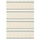 Gadpiparty 4 blocchi per appunti settimanali strappabili per ufficio pianificatori quotidiani spessi e lisci blocchi di pianificazione non datati per studenti e gestione delle attività di lavoro