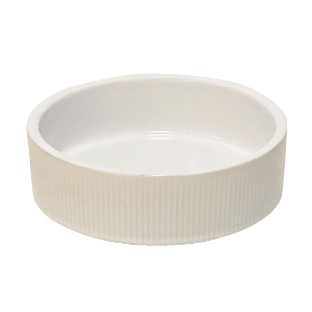 Nobby Rilla Dog Bowl Diameter 14 x 4.5 cm 400 ml White