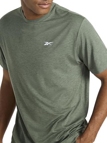 Mens Strike Short Sleeve Crewneck T-Shirt, Standard Fit, Lightweight Stretch Poly Jersey Fabric4