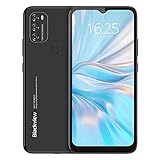 Cell Phone Unlocked Android 11 Blackview A70, 6.5’’ HD+ Waterdrop Screen, 5380mAh Massive Battery, Cell Phone with Octa Core 3GB 32GB, 13MP+5MP, Dual SIM Smartphone 4G, Face Unlock&Fingerprint(Black)