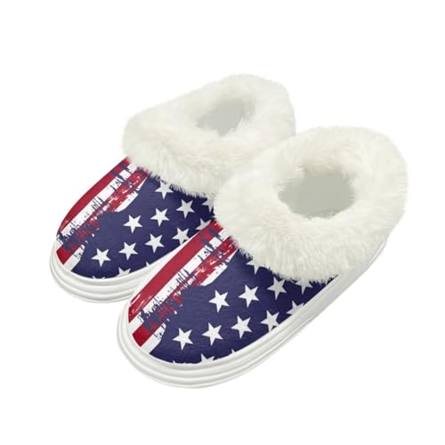 GIFTPUZZ Women’s Indoor Slippers Fuzzy House Slippers Comfy Slip-on House Shoes with Soft Plush Fluffy Size 5.5-12.5