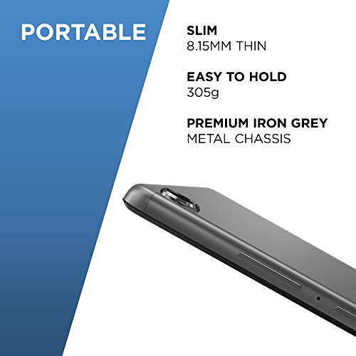 Lenovo-Smart-Tab-M8-8-Inch-HD-Tablet-with-Google-Smart-Dock--Quad-Core-20-GHz-2-GB-RAM-32-GB-eMMC-Android-Pie--Iron-Grey
