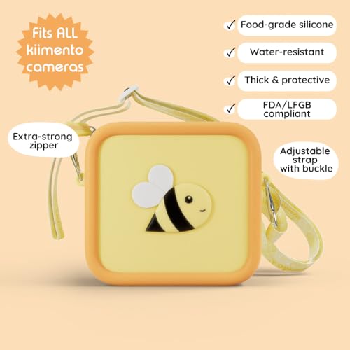 Funda de silicona suave para cámara Kidamento Little Bee miniatura 6