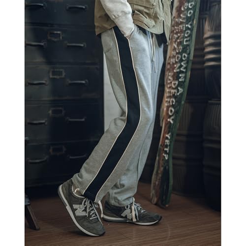 80s Old School Style Two-Tone Sweatpants3