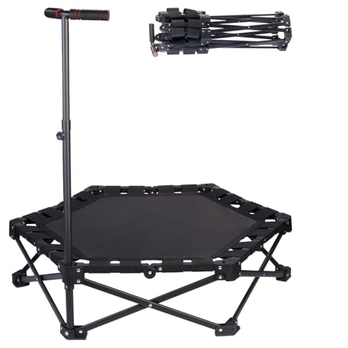 Trampoline de fitness pliable au salon : l'accessoire Speeron Ø 106 cm