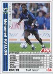 Amazon.co.jp: WCCF/01-02/インテル/白/093/モハメド・カロン