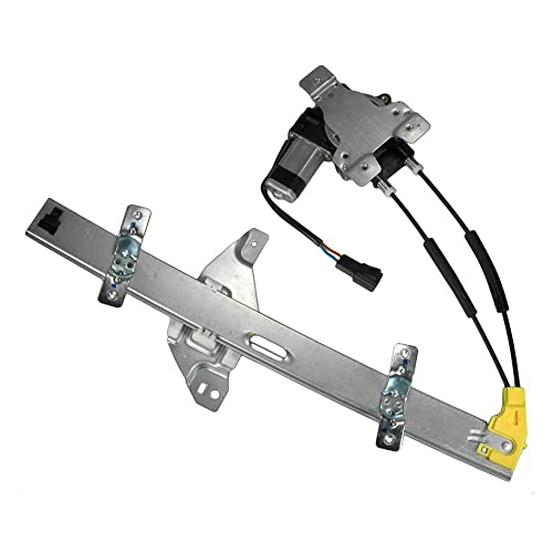 Image of TRQ Front Right Power Window Regulator & Motor Assembly Passenger Side | For 1997-2003 Pontiac Grand Prix GM1351123