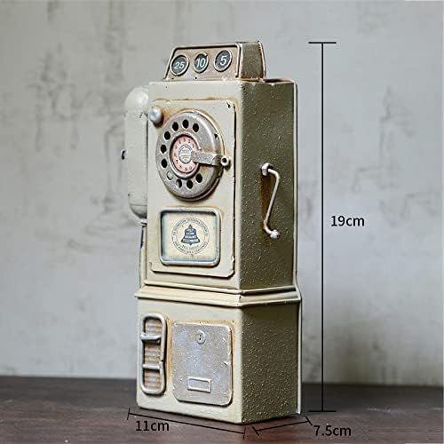 Miniatura 2 de Esfera de aspecto clásico de estilo clásico, modelo de teléfono de pago, creativo, retro, decorativa, para teléfono, cafetería, bar, ventana,