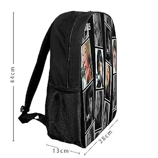 TANACC The Beatles Sac À Dos Filles Cartable Enfants Garçons Grande Capacité Adolescents Rock Band Sac De Voyage Scolaire Poids Léger Avec Poche Cachée Sur Le Côté - Les Beatles, Paul McCartney, John Lennon, RIngo Starr, George Harrison TANACC The Beatles Sac À Dos Filles Cartable Enfants Garçons Grande Capacité Adolescents Rock Band Sac De Voyage Scolaire Poids Léger Avec Poche Cachée Sur Le Côté – Image 2