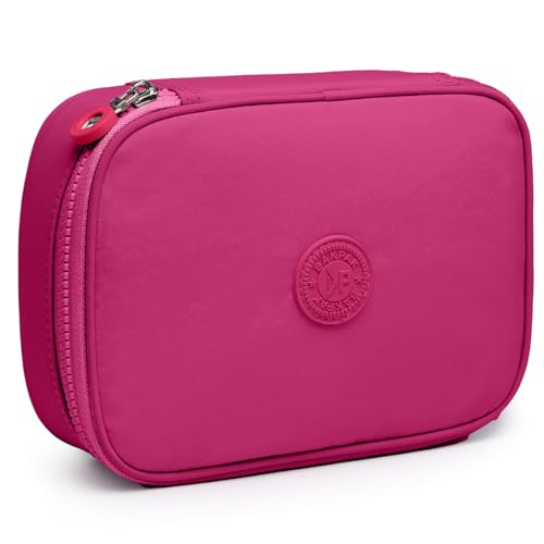 Estojo Box Organizador Divisórias Escolar Infantil Juvenil Adulto (Pink)