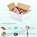 Eupako 10x7x5-Small-Shipping-Boxes-30-Pack-White-Corrugated-Box-Mailers, Cardboard Boxes for Packaging Small Business, Mailing